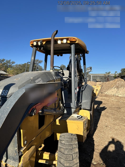 2019 John Deere 310LEP 4WD, Canopy, Standard dipper, ISO Controls, Rear Auxiliary Hydraulics, Manual QC, Buckets: 12”, 18”, and 24”, 5yr / 5,000hr Extended Powertrain and Hydraulics
