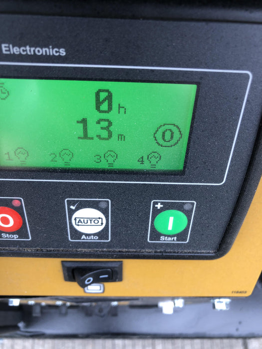 2022 Allmand NLV3GR (4) LED Light Fixture 350W, 23' Vertical Mast, 3kW Prime, Towable, Deep Sea L401, Leveling Jacks, Yanmar T4F 5.8hp