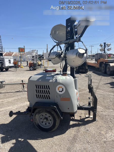 2018 Wacker Neuson LTV6L-MH Wacker Neuson LTV6L Mobile Light Tower w/Fuel Level Sensor Installed