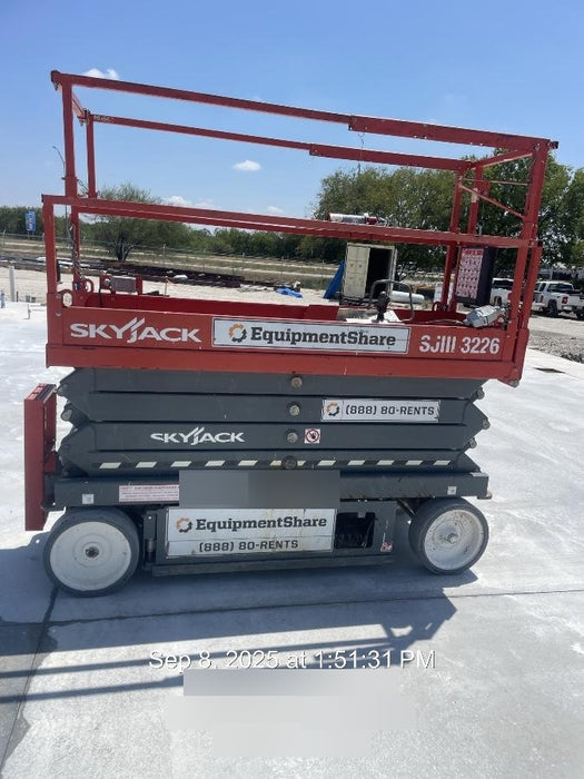 2019 Skyjack SJIII-3226 Standard Options, Trojan Batteries