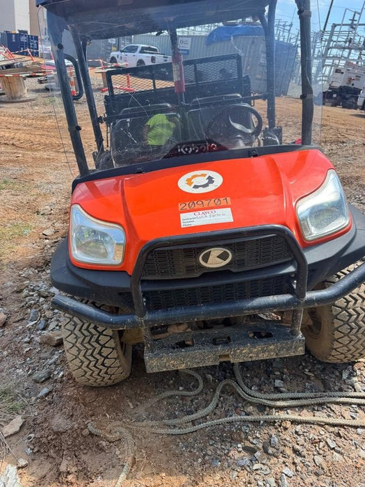 2022 Kubota RTV-X1140W-H Plastic Canopy, Windshield Acrylic Clear, LED Strobe Light, Wire Harness Kit, Back up Alarm