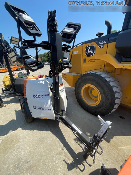 2024 Generac MLT2 Diesel, Flex Switch 120V Input, Powerzone Controller, 
(4) 320W LED Lights, 4kW Generator, 39.9 Gal Fuel Tank, 2" Ball, T3