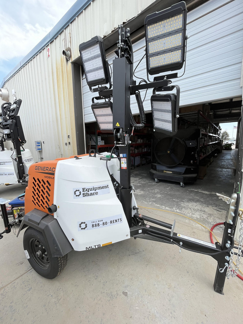 2023 Generac MLT2 Diesel, Flex Switch 120V Input, Powerzone Controller, (4) 320W LED Lights, 4kW Generator, 39.9 Gal Fuel Tank, 2" Ball, T3