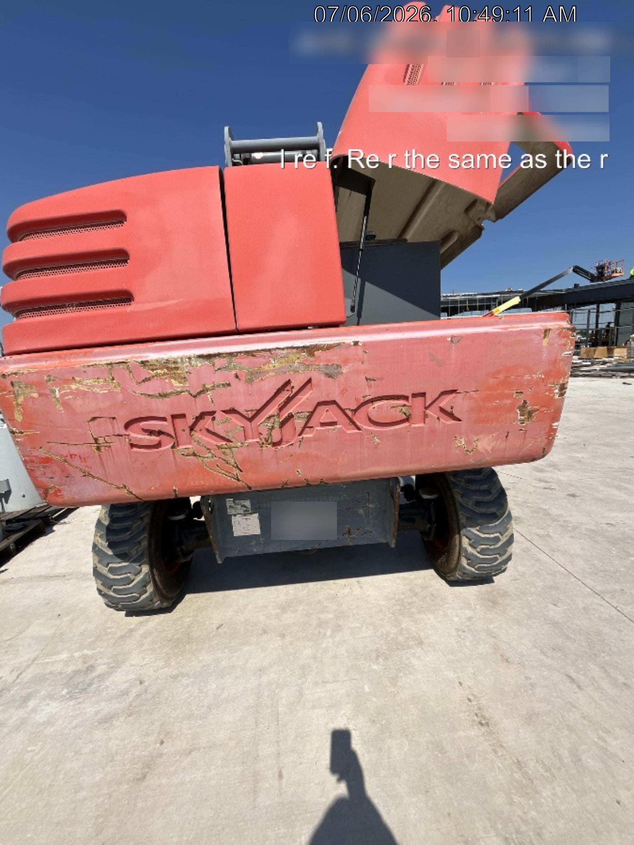 2016 SKYJACK SJ45T+