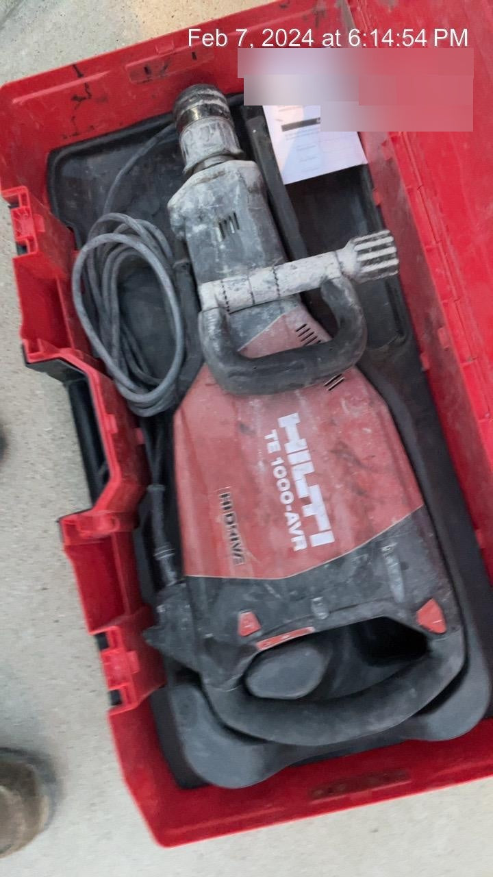 2022 HILTI TE 1000-AVR
