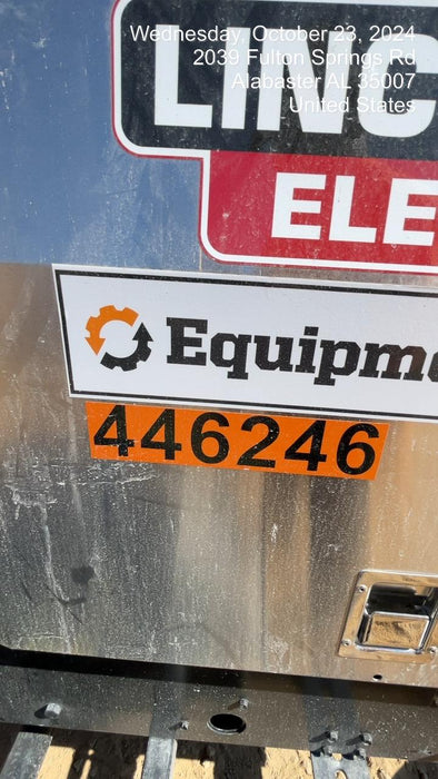 2024 Lincoln Electric LE400 Kubota V1505, Trlr, Cable Rack, Light Kit, ES Decals, T3