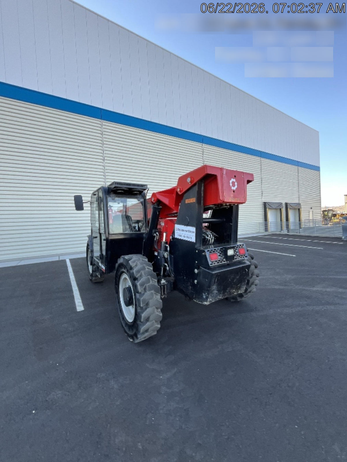 2020 Manitou MTA8044 Cab/Heat/Air, Solid Tires, Work Lights, Beacon, Aux Hydraulics, Back up Alarm, Lifting Eye, Mirrors, ES Keypad