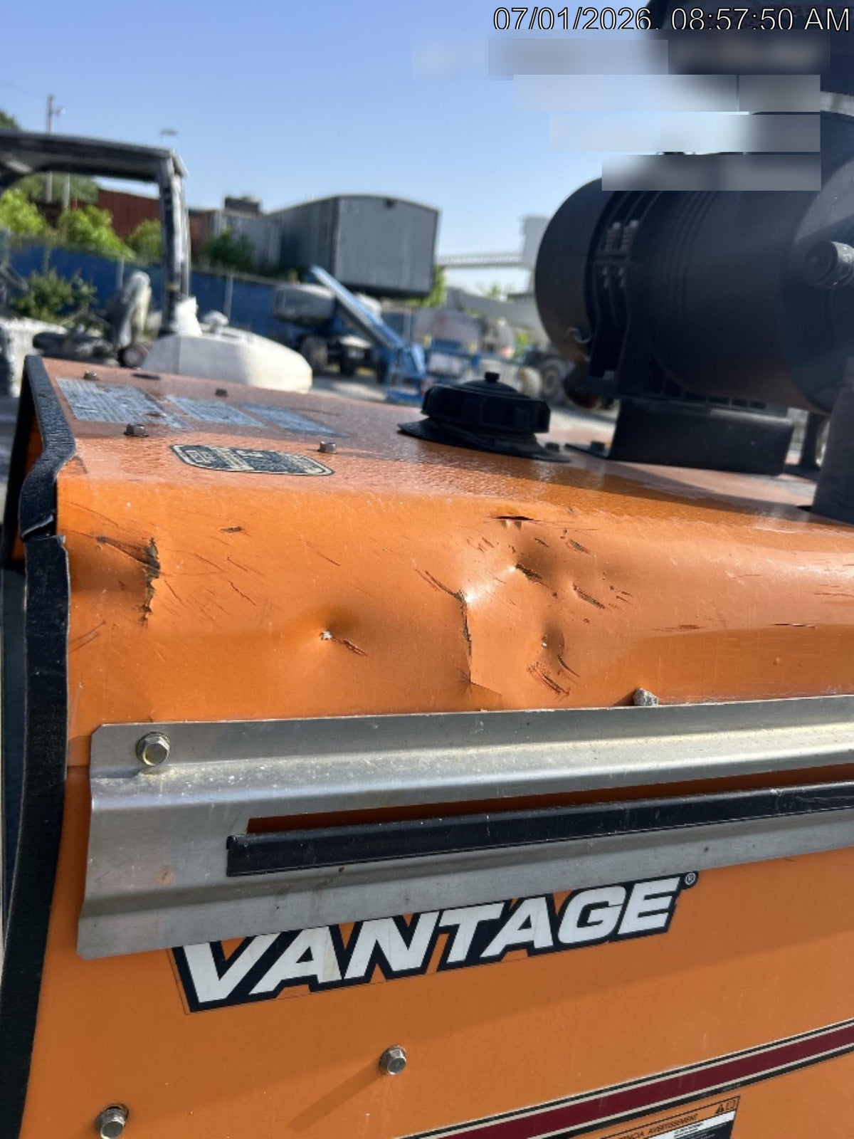 2021 Lincoln Electric Vantage 549X Ready Pak 3, ORANGE (includes trailer, cable rack, fender light kit)