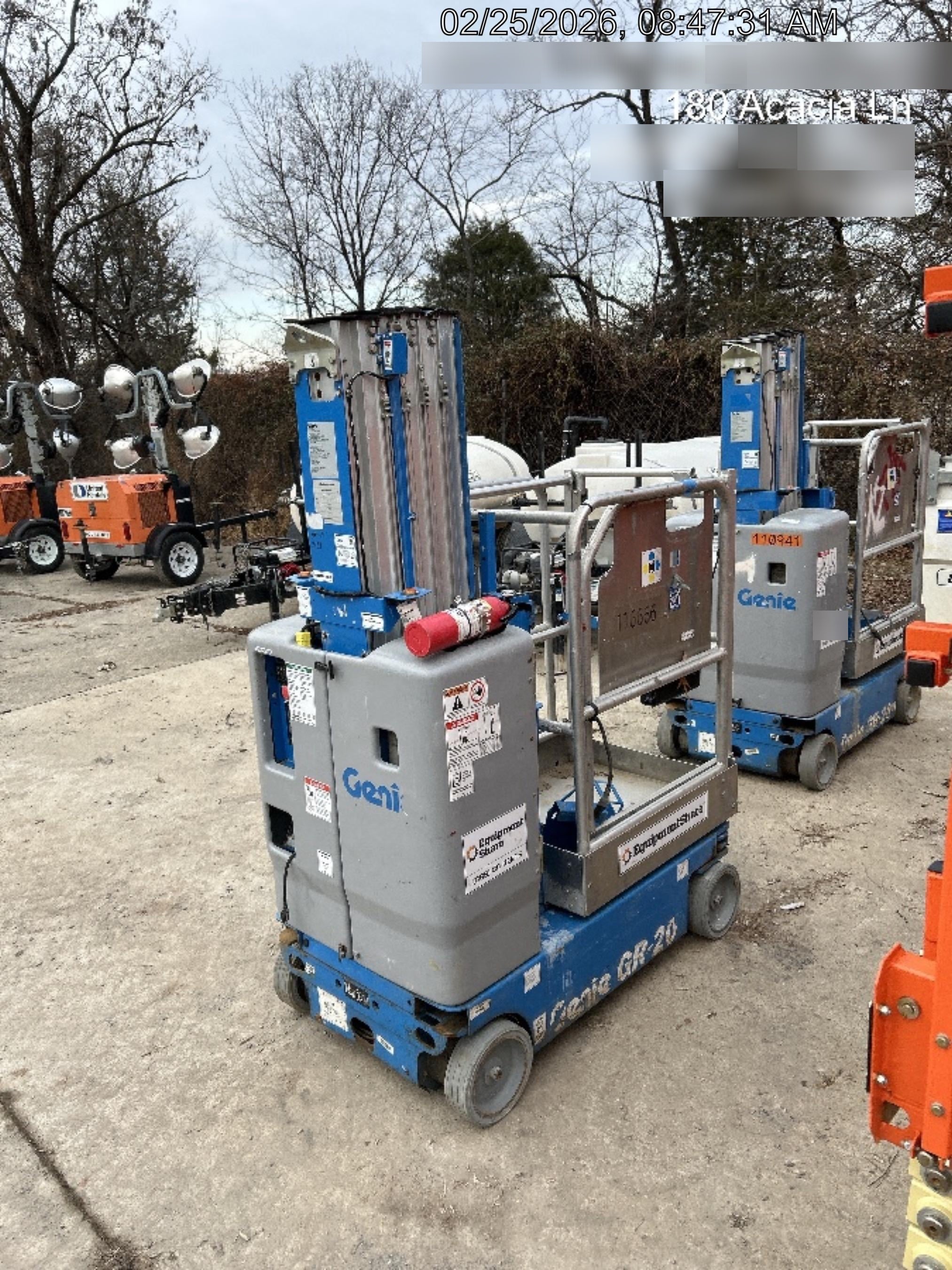 2020 GENIE GR-20