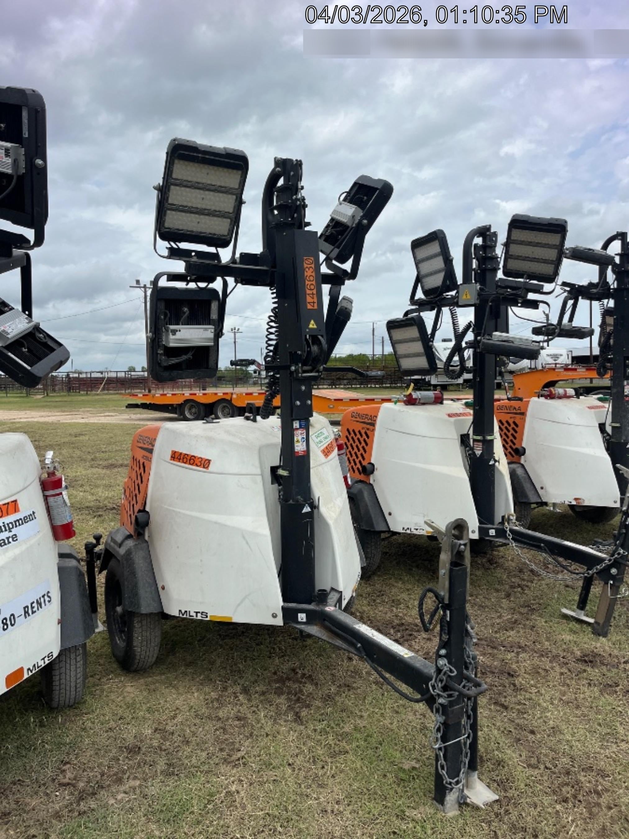 2024 Generac MLTS-4 2.4kW, Mitsu Eng, Analog, LED, Diesel.
