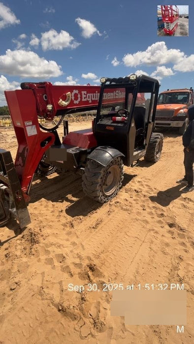 2019 Manitou MTA6034 Manitou MTA6034 Canopy, LED Work Lights, Solid Tires, Beacon, Auxiliary Hydraulics