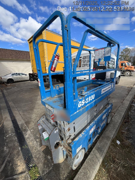 2020 Genie GS-1930 Standard Machine