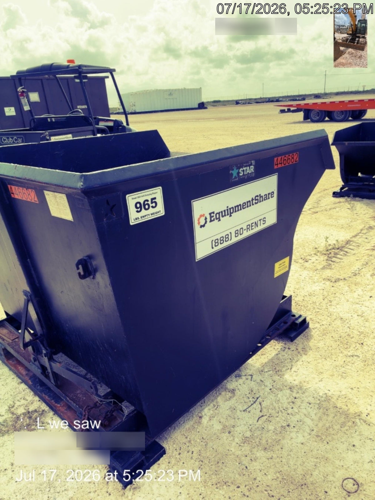 2024 STAR INDUSTRIES M-1820 - Self-Dump Hopper