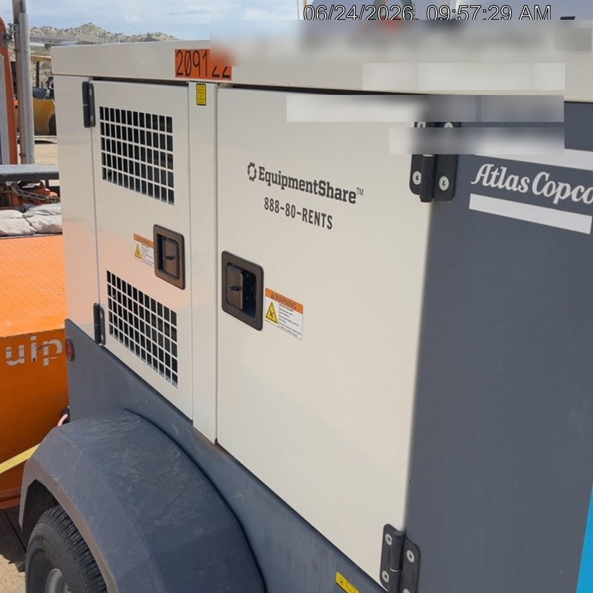 2022 ATLAS COPCO QAS25 CWK