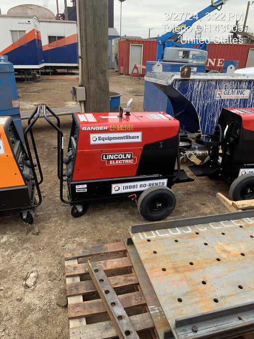 2024 Lincoln Electric Ranger 305 LPG Ranger 305 LPG, Undercarriage, Tank Holder & Strap, 10kw AC Gen, 25hp Kohler LPG Eng