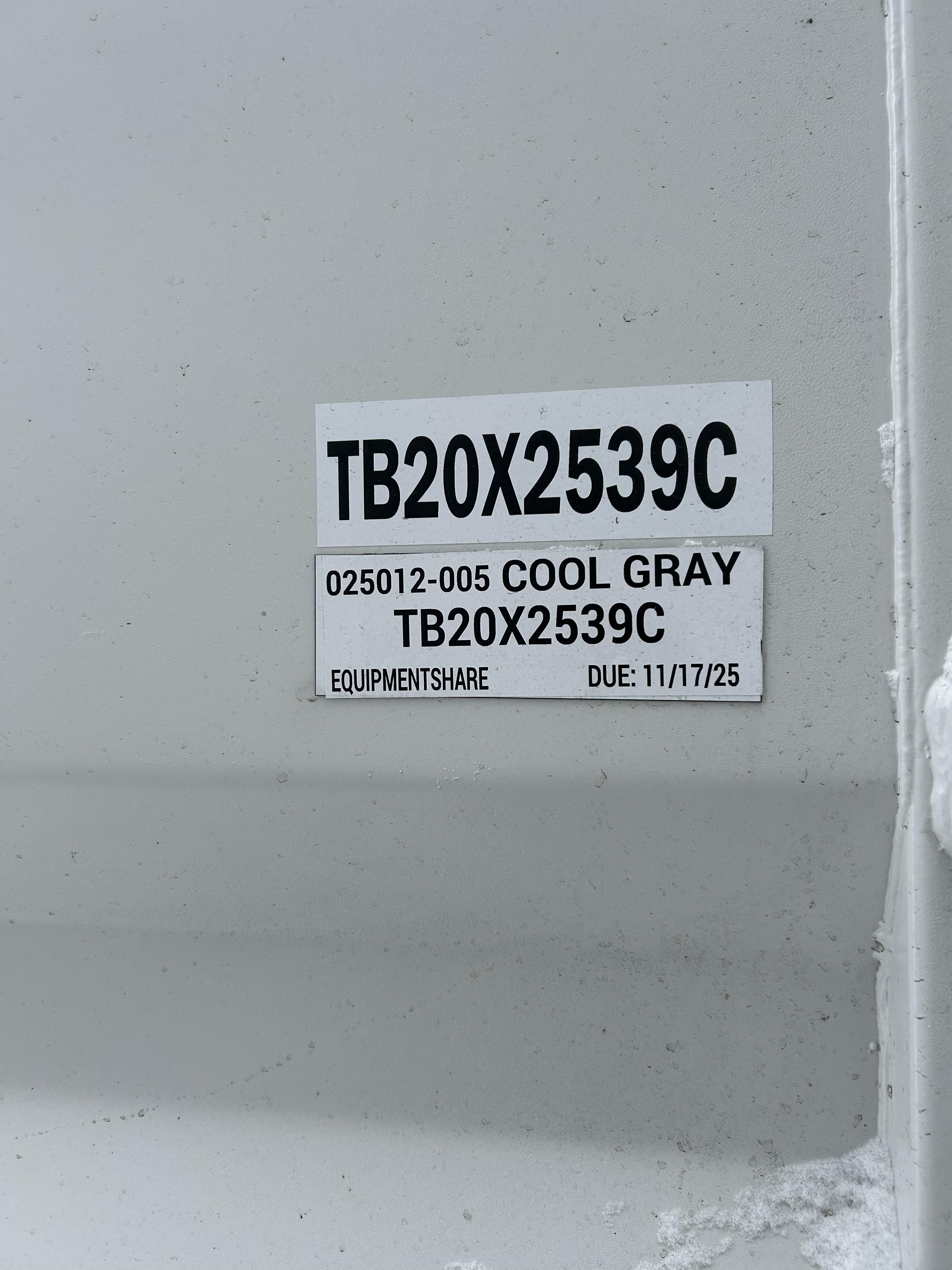 2025 PORTABLE SOLUTIONS GROUP TB20
