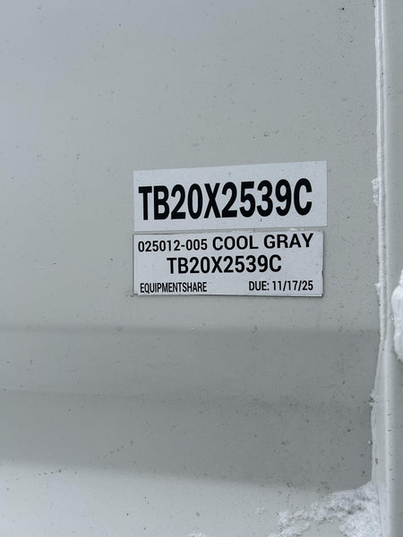 2025 PORTABLE SOLUTIONS GROUP TB20