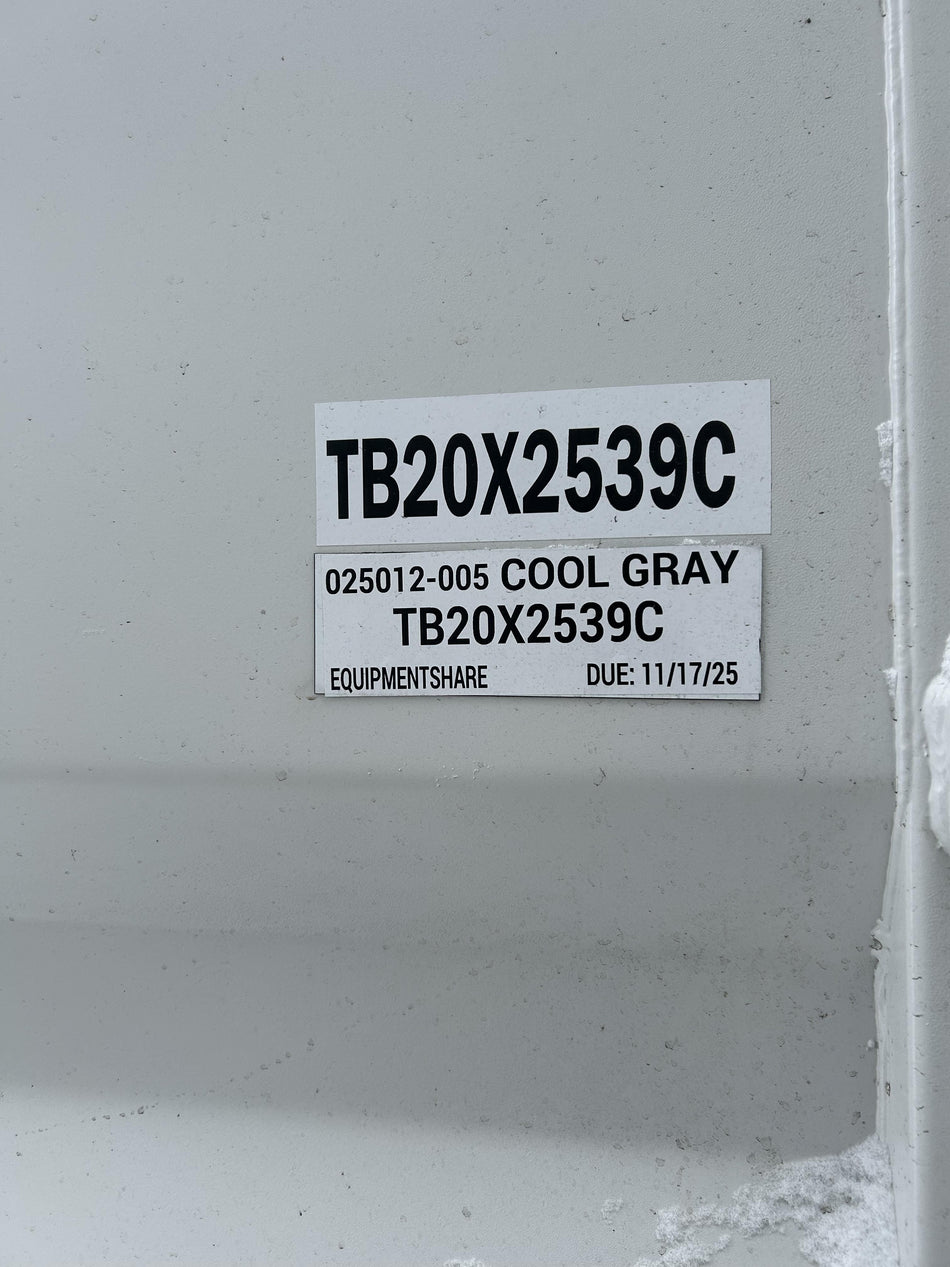 2025 PORTABLE SOLUTIONS GROUP TB20