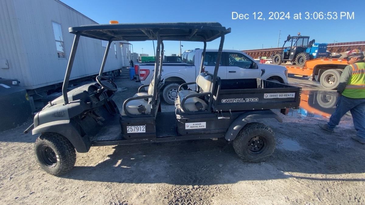 2023 Club Car CA1700D Canopy, Diesel, 4 Passenger