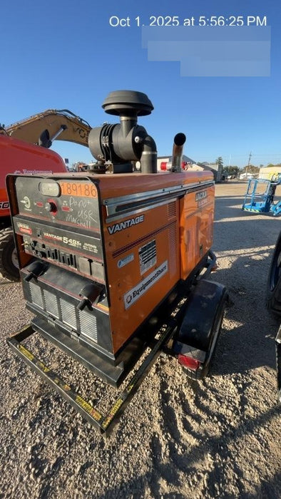 2021 Lincoln Electric Vantage 549X Ready Pak 3, ORANGE (includes trailer, cable rack, fender light kit)