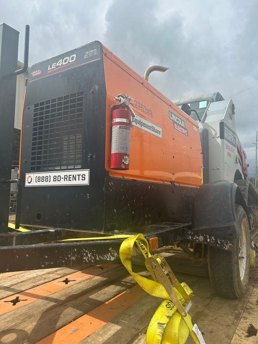 2022 Lincoln Electric LE400 Kubota V1505, Trlr, Cable Rack, Light Kit, ES Decals, T3