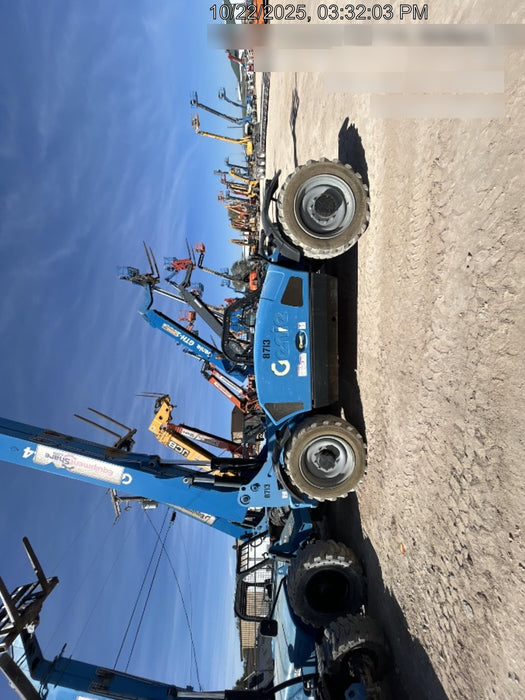 2018 Genie GTH-844 Genie GTH-844D w/Open ROPS, FF Tires, Work Light/Beacon, 60" Carriage and Forks