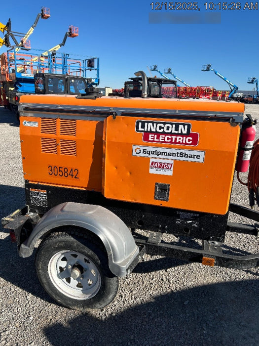 2023 Lincoln Electric LE400 Kubota V1505, Trlr, Cable Rack, Light Kit, ES Decals, T3