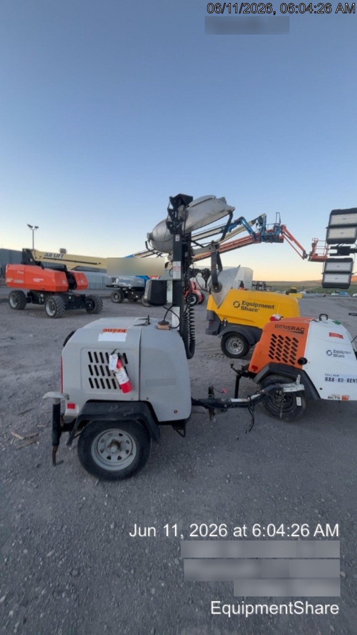 Wacker Neuson LTV6K-MH Power mast, 1100W MH