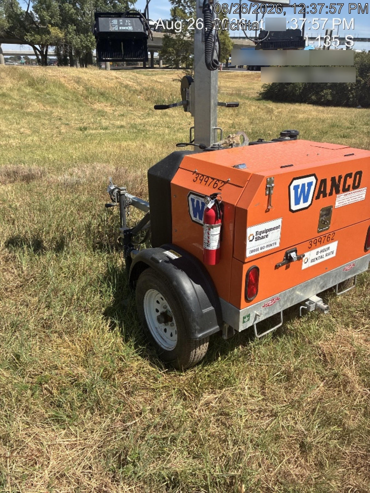 2024 Wanco WLTT-4MM4K Diesel, Deep Sea Controller, Shore Power Plug, Auto Start, (4) 350W LED Floodlights, 4kW Generator, 60 Gal Fuel Tank, 2" Ball, T3