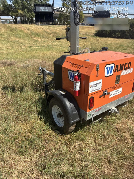 2024 Wanco WLTT-4MM4K Diesel, Deep Sea Controller, Shore Power Plug, Auto Start, (4) 350W LED Floodlights, 4kW Generator, 60 Gal Fuel Tank, 2" Ball, T3
