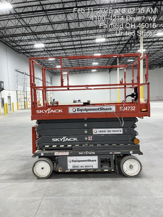 2021 Skyjack SJ4732 Hyd Drive, Sld NM Tires, DBcns, EST