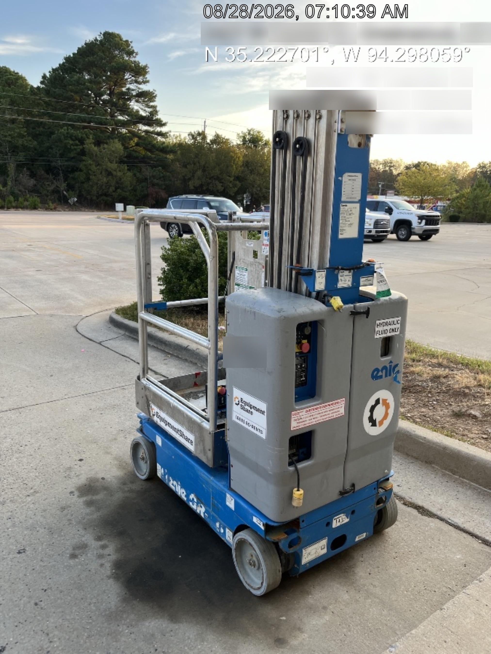 2019 GENIE GR-20