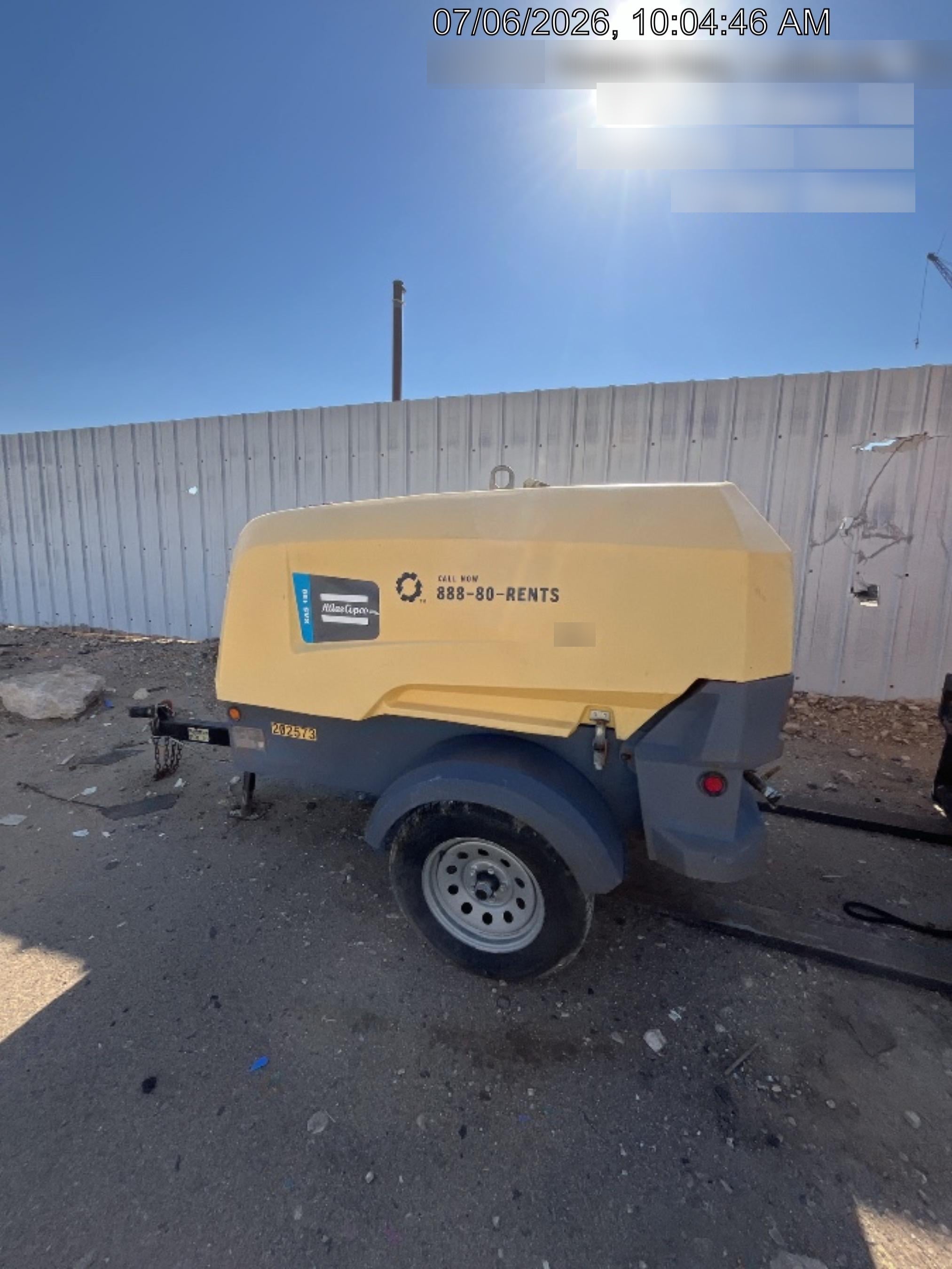 2022 ATLAS COPCO XAS188 CWK