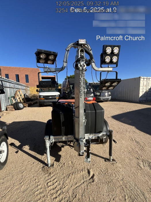 2024 Wanco WLTT-4MM4K Diesel, Deep Sea Controller, Shore Power Plug, Auto Start, (4) 350W LED Floodlights, 4kW Generator, 60 Gal Fuel Tank, 2" Ball, T3