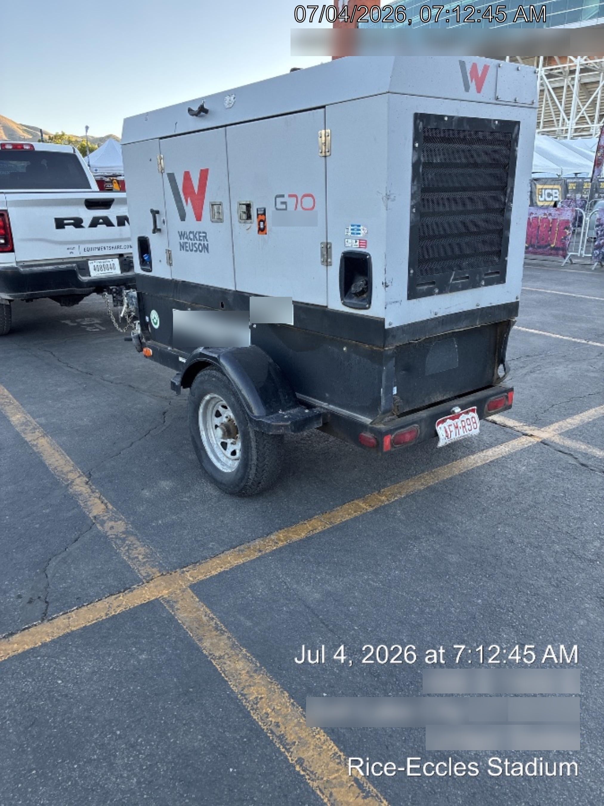 2019 WACKER NEUSON G70