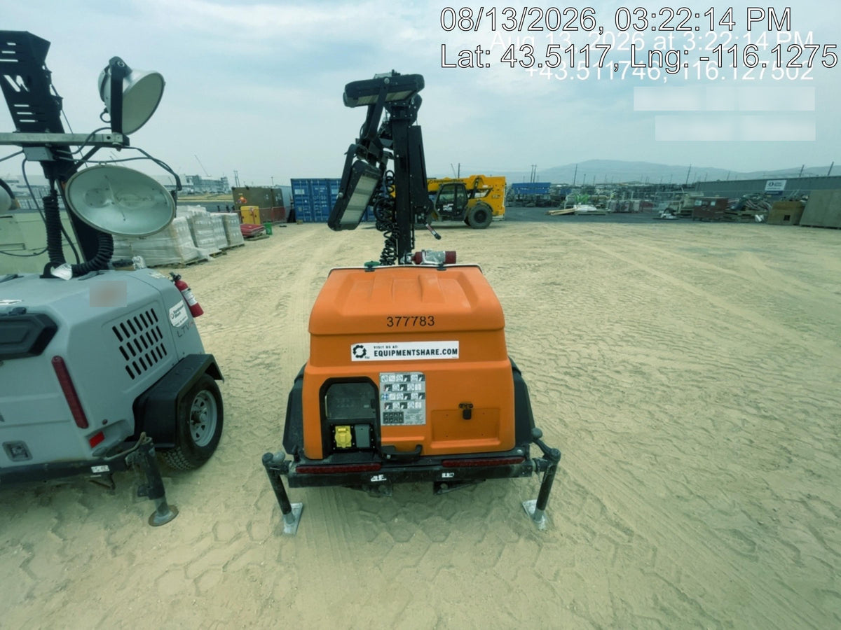 2023 Generac MLT2 Diesel, Flex Switch 120V Input, Powerzone Controller, 
(4) 320W LED Lights, 4kW Generator, 39.9 Gal Fuel Tank, 2" Ball, T3