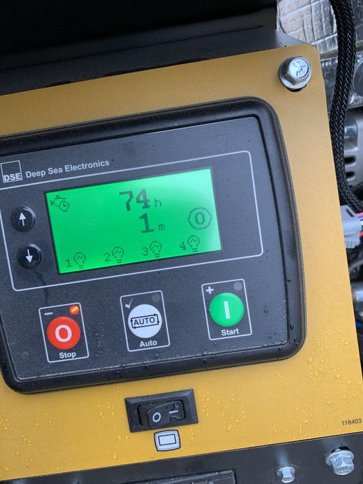 2022 Allmand NLV3GR (4) LED Light Fixture 350W, 23' Vertical Mast, 3kW Prime, Towable, ES Decals, T3