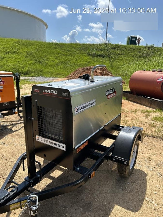 2024 Lincoln Electric LE400 Kubota V1505, Trlr, Cable Rack, Light Kit, ES Decals, T3