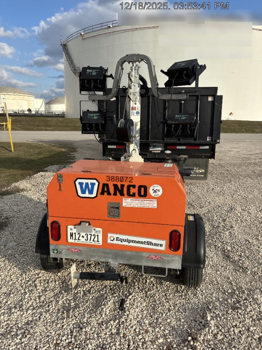 2024 Wanco WLTT-4MM4K Diesel, Deep Sea Controller, Shore Power Plug, Auto Start, (4) 350W LED Floodlights, 4kW Generator, 60 Gal Fuel Tank, 2" Ball, T3