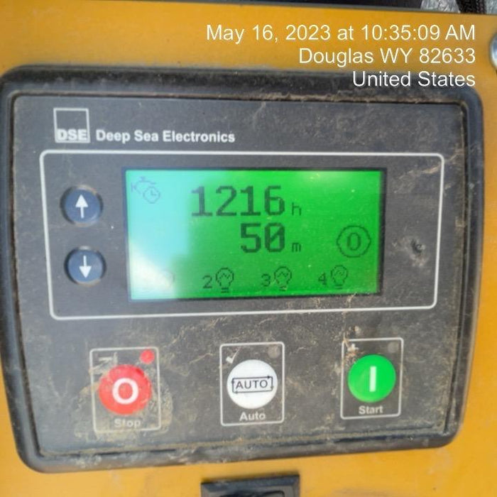 2022 Allmand NLV3GR (4) LED Light Fixture 350W, 23' Vertical Mast, 3kW Prime, Towable, ES Decals, T3