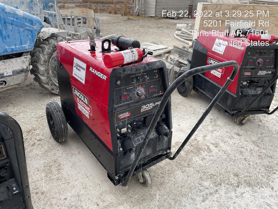 2021 Lincoln Electric Ranger 305 LPG Ranger® 305 LPG Engine Driven Welder
(Kohler®) One-Pak