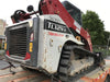 2019 Takeuchi TL12V2C Cab/Heat/Air w/Auxiliary Hydraulics, 2 Speed, Hydraulic QC 80" Tooth Bucket, 48" Pallet Forks