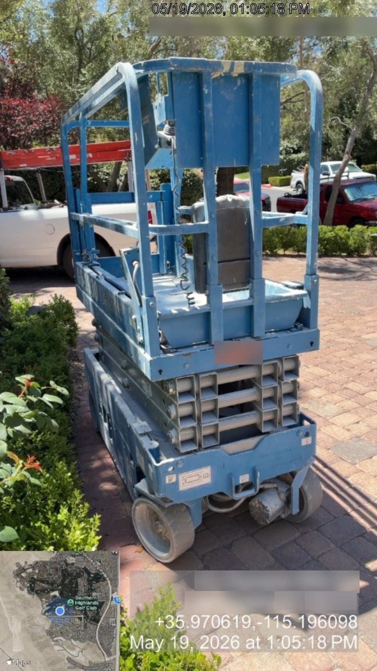 2019 Genie GS-1930 Half Height Swing Gate, 800W Inverter