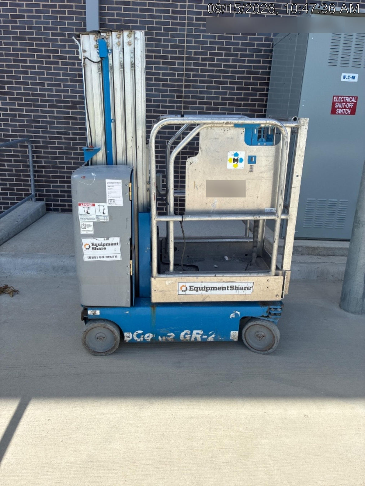 2018 GENIE GR-20