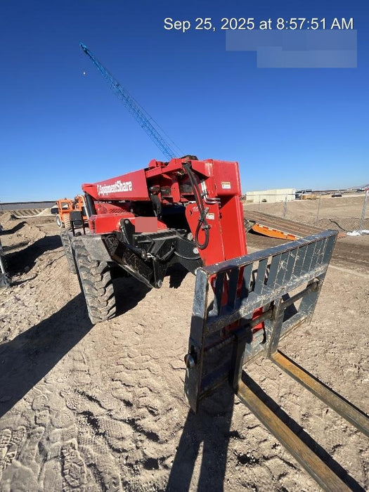 2019 Manitou MTA12042 Canopy, 120 HP , Solid Tires, Work Lights, Lift Hook, Auxiliary Hydraulics 66" Carriage and 60" Forks