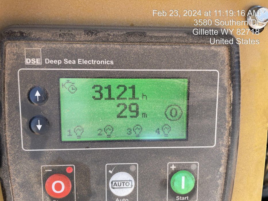 2022 Allmand NLV3GR (4) LED Light Fixture 350W, 23' Vertical Mast, 3kW Prime, Towable, ES Decals, T3