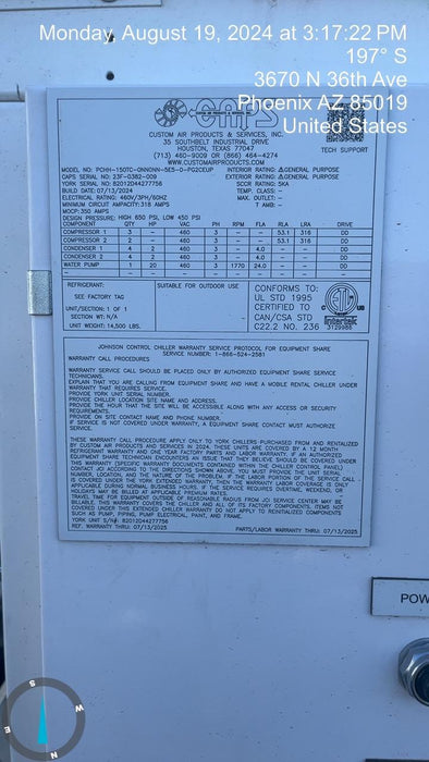 2024 CAPS PCHH-150TC-0NN0NN-5E5-0-PG2CEUP
