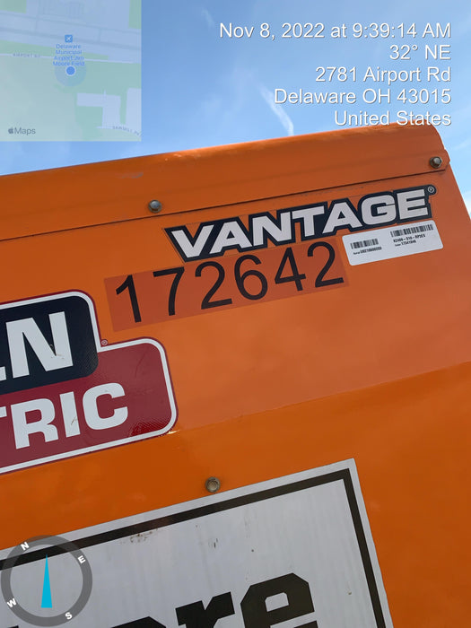 2021 Lincoln Electric Vantage 322 Vantage 322 Ready Pak 3 w/ Decals, ORANGE (includes trailer, cable rack, fender light kit) NO Telematics