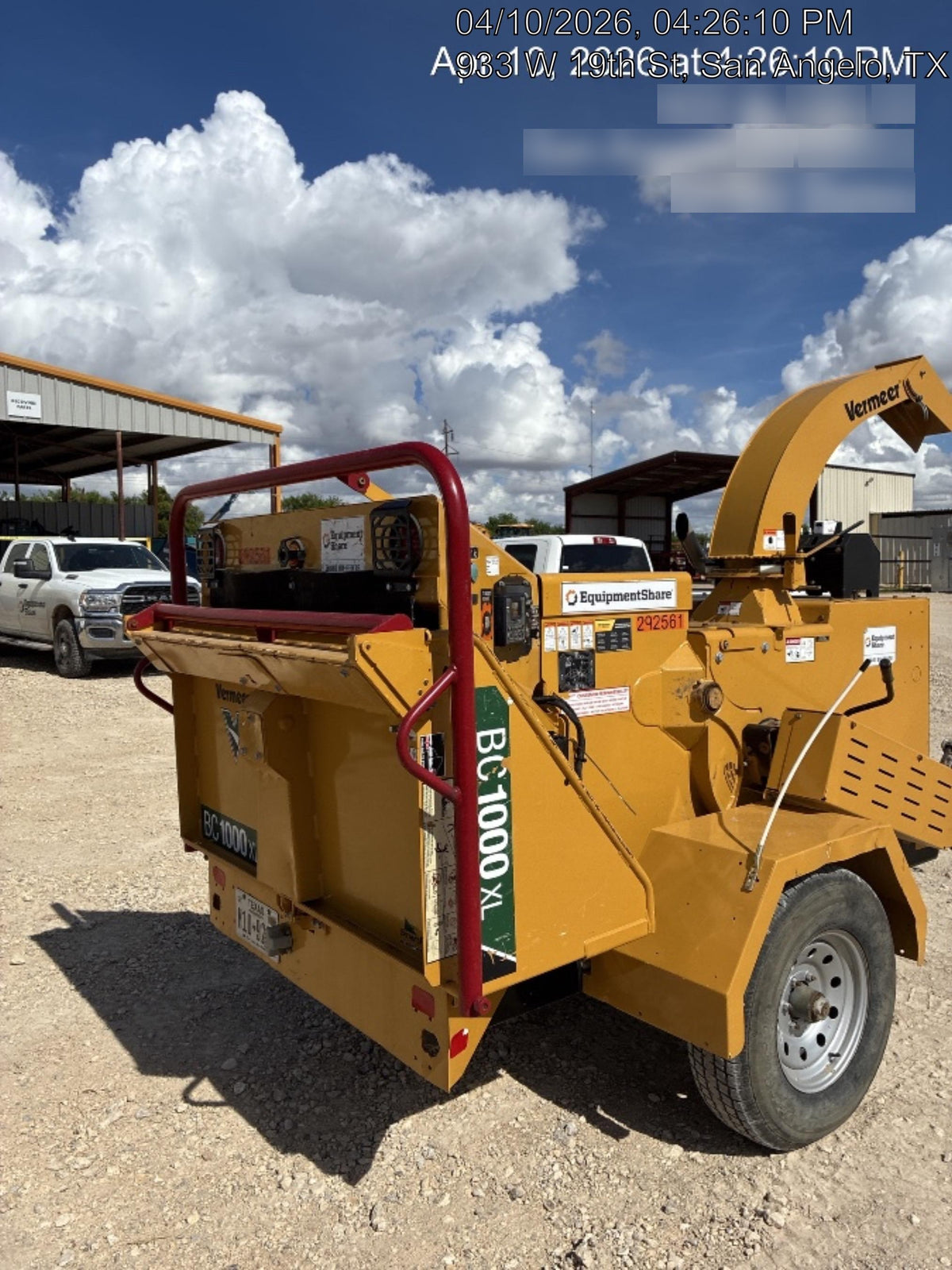 2023 VERMEER BC1000XL Diesel