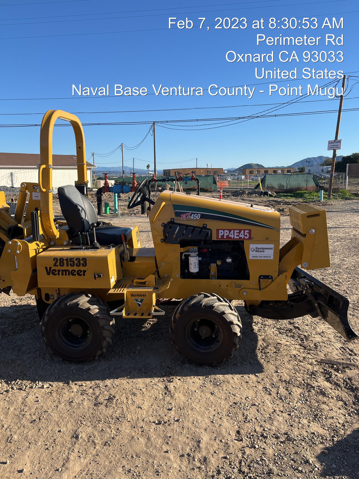 2023 VERMEER RTX450